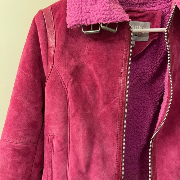 Vintage Jackets & Coats Vintage Suede Shearling Moto Jacket Poshmark